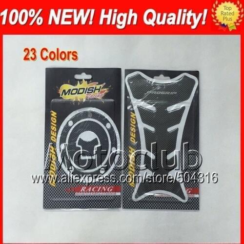 Carbon Fiber Tank Pad Protector For HONDA VFR800 Interceptor 98 99 00 01 VFR 800 VFR800RR 1998 1999 2001 3D Gas Tank Cap sticker