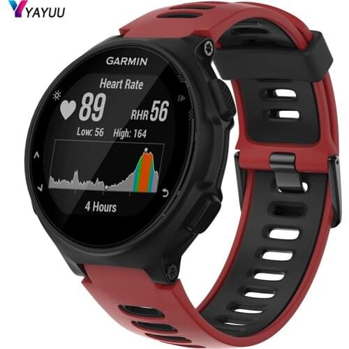 YAYUU Outdoor Wristband For Garmin Forerunner 735XT/735/220/230/235/620/630 Smart Watch Strap Sport Soft Silicone Watch Band