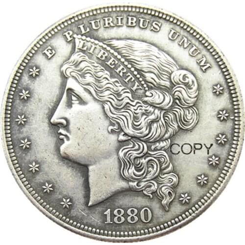 USA 1880 Metric Dollar Patterns Silver Plated Copy Coin