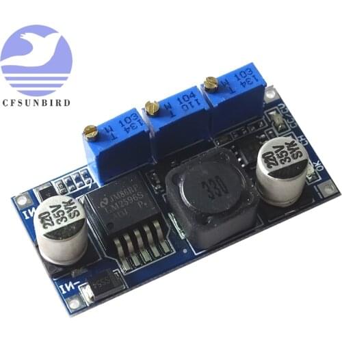 LM2596 LED Driver DC-DC Step-down Adjustable CC/CV Power Supply Module Battery Charger Adjustable LM2596S Constant Current
