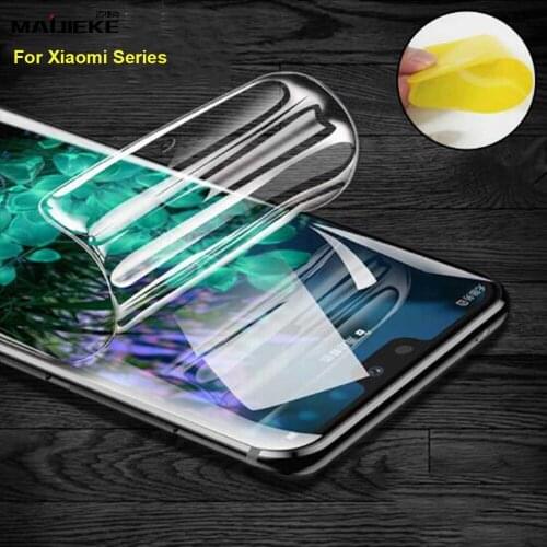 TPU Full Cover Front Film for Xiaomi Pocophone Mi A2 lite 6X mi 8 lite Redmi 5 plus note 5 6 pro S2 6A Hydrogel Screen Film