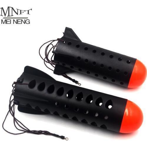 MNFT 1PCS Carp Fishing Feeder Rocket Fishing Bait Cage Carp Bait Trap Feeders Baits Dispenser Fishing Tackle
