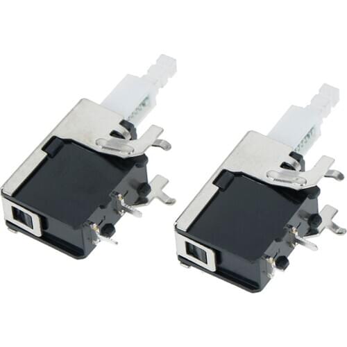 10pcs Straight Button 4 Foot Board Electric Heater Power Switch KDC-A10 With Bracket Hot Fan Bread Machine Humidifier Key Button