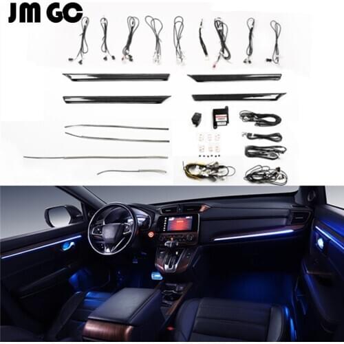 Car LED ambient light for Honda CRV LHD 64-color ambient light, illuminated door light, atmosphere light, original installation