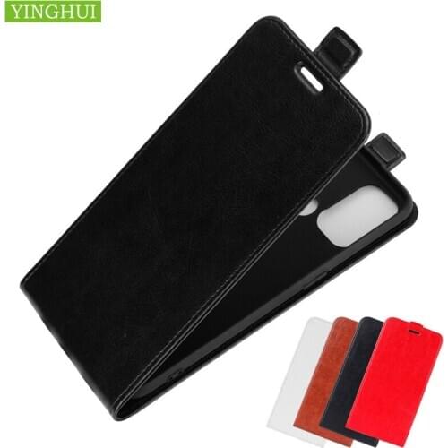 For OPPO A52 A32 Retro Leather + Silicone Magnetic Vertical Flip Case For OPPO A92 A53 Cover Phone Bag With Card Holder case