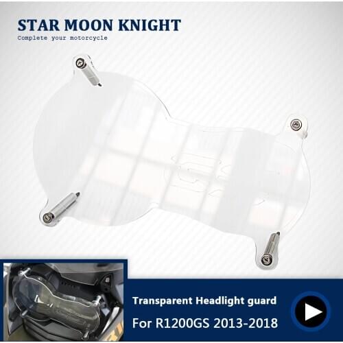 Headlight Headlamp Protector Guard Cover Cap For BMW R1200 R 1200 GS 1200GS R1200GS LC Adventure ADV 2013-2018 Light Protection