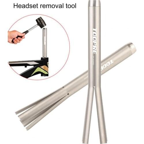 TOOPRE bicycle front fork tube press-in removal tool, removal of upper and lower bowl bottom gears, mountain bike remover
