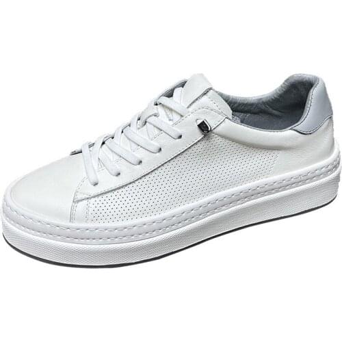 Soft Bottom Sneake Breathable Fashion Casual Shoes Summer Cowhide Spring Autumn Winter British Retro Men Leisure Shoes Boots Men