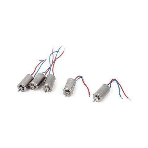 DC3.7V 6x12mm Micro Motor 5pcs for DIY RC Model Helicopter Aircraft Toy
