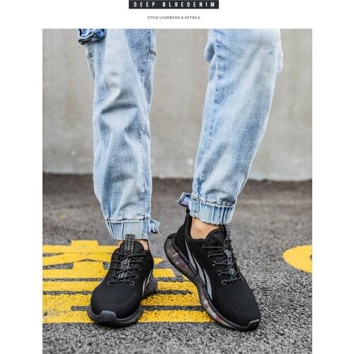 Men sneakers Mens fashion casual shoes walking shoes Zapatillas large size air cushion shoes