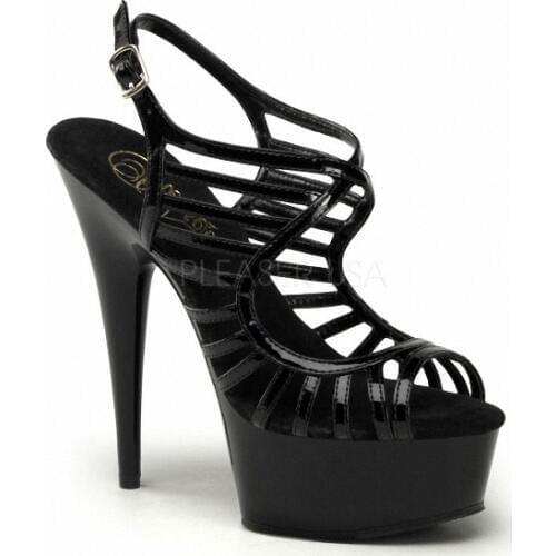 The latest sexy black, PU material 15cm high heels, high platform pole dance/performance/star/wedding and dancing shoes