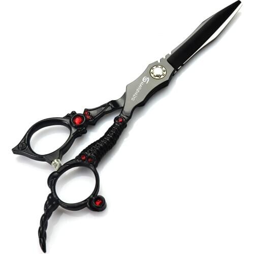 Scissors Japan 440c 6 inch hairdressing scissors belong to professional scissors for hairdressers professional hairdressing