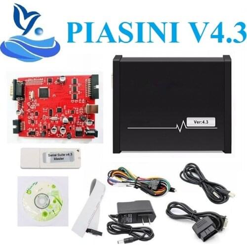 Support More Vehicles Piasini V4.3 ECU Programmer Serial Suite Piasini Engineering V4.3 Master With USB Dongle No Need Activated