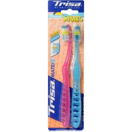 Trisa Matrix 2'li Toothbrush Medium 202740143