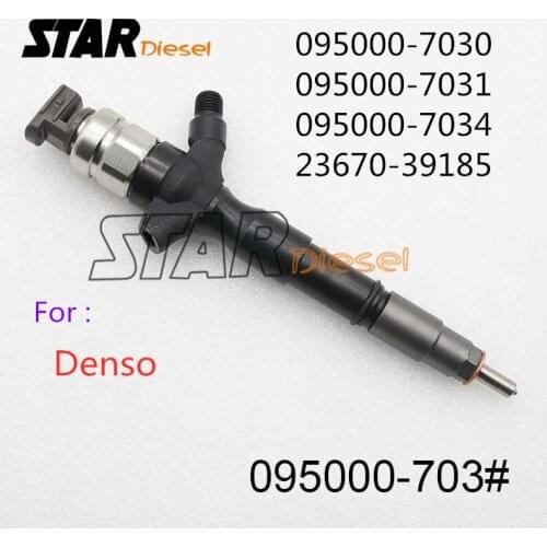 STAR diesel Common Rail Fuel Injector 095000-703# 095000-7030 095000-7031 095000-7034 23670-39185 Auto Repair Kits For Denso
