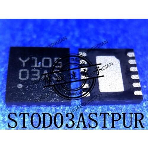 1Pieces New Original STOD03ASTPUR STOD03AS DFN-12 In Stock Real Picture