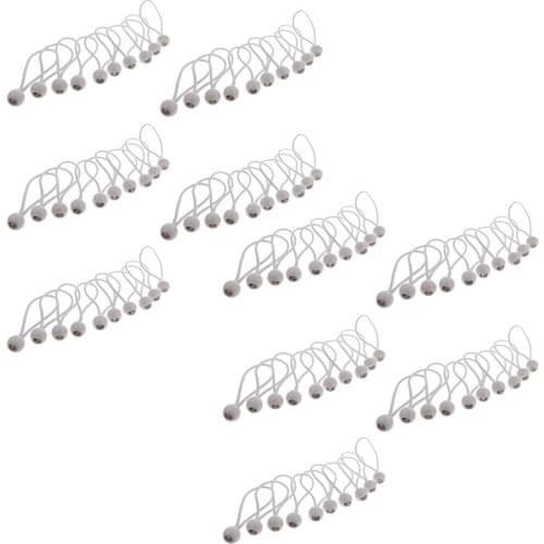 100pcs 162mm 5mm Heavy Duty Ball Bungee Cords Elastic Tie Ropes for Securing Canopy Tent Tarp
