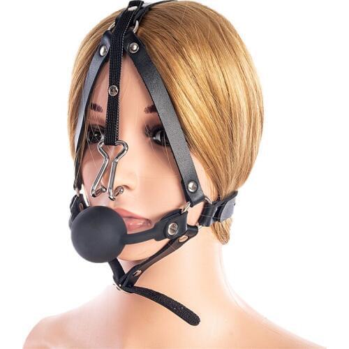 4.2cm Silicone Ball Gag for Women Couples