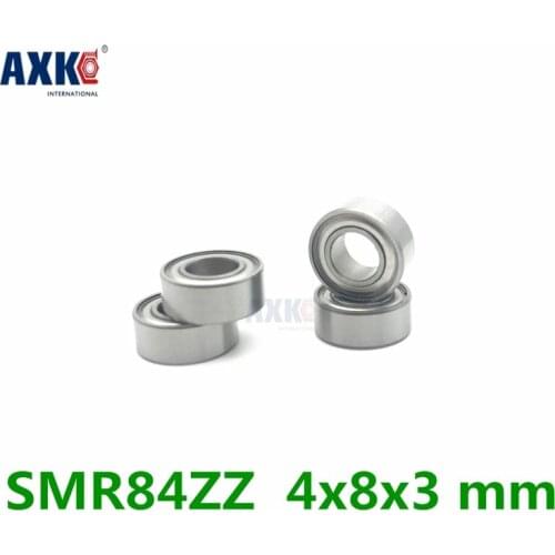 Free Shipping 10pcs Smr84zz L-840zz Deep Groove Ball Bearing 4x8x3 Mm Miniature Bearing 440c Abec5