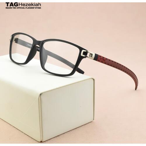 TAG Brand glasses frame men Square Ultralight TR90 eye glasses frames for men computer myopia spectacle frames TH0538 eyeglasses