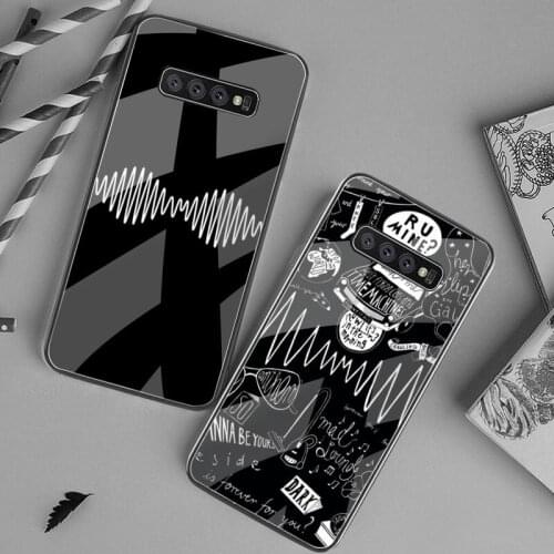 Arctic Monkeys Coque Shell Phone Case Tempered Glass For Samsung S20 Plus S7 S8 S9 S10 Plus Note 8 9 10 Plus