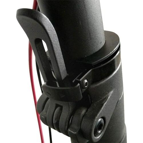 2Pcs Circle Clasped Guard Ring Buckle Insurance For Xiaomi Mijia M365 Scooter Plastic Round Guard Mount Folding Tube Replacement