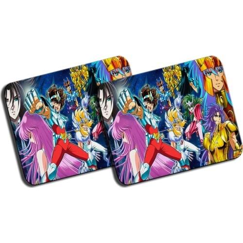 MERCHANDMANIA PACK 2 large mats SAINT SEIYA POSES warriors for raton computer pc laptop accessory offer