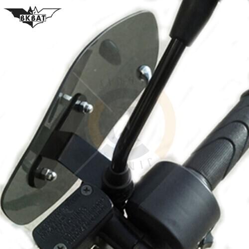 Moto Windscreen For suzuki boulevard m109r g310gs suzuki sv650 gsr 600 dl250 Universial Motorcycle Windshield Deflector Cafe