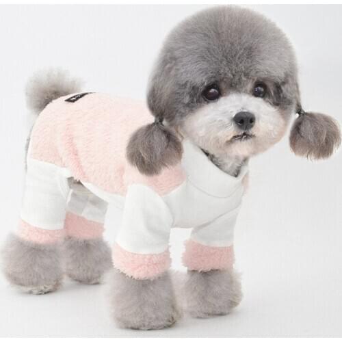 Dog Pet Clothes Winter Small Dog Jumpsuit Warm Puppy Clothing Coat Outfits Yorkshire Pomeranian Schnauzer Poodle Bichon Costumes