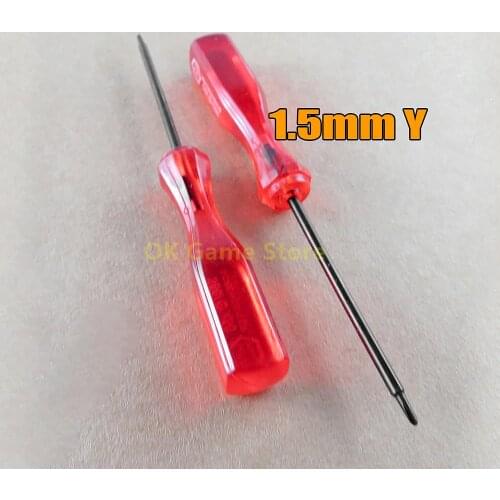 50pcs/lot 1.5mm Y Screwdriver Tri-point for Nintendo switch DS Repair Opening Tool for Switch Joy Con PSP GBA DS 3DS XL Console
