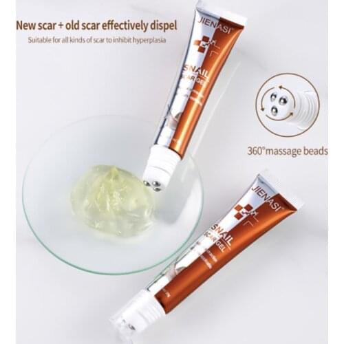 Snail Collagen Acne Treatment Cicatrice Traff Scar Stretch Marks Removal Whitening Gel Cream Suero Facial Pimple Patch Creme