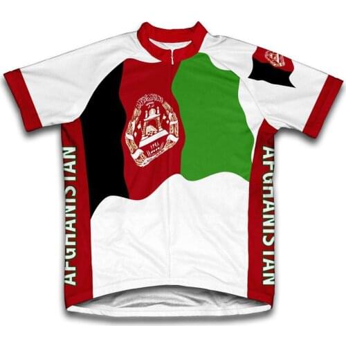 2021 Afghanistan Mens classic cycling team short sleeved bike Road Mountain Race Clothing Maillot ciclismo outdoor bike jersey