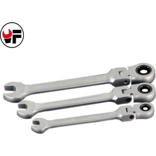 3PCS Size 8,10,13mm Labor Saving Wrench A Set Of keys Flexible Head Combination Ratchet Hand Wrench D6114