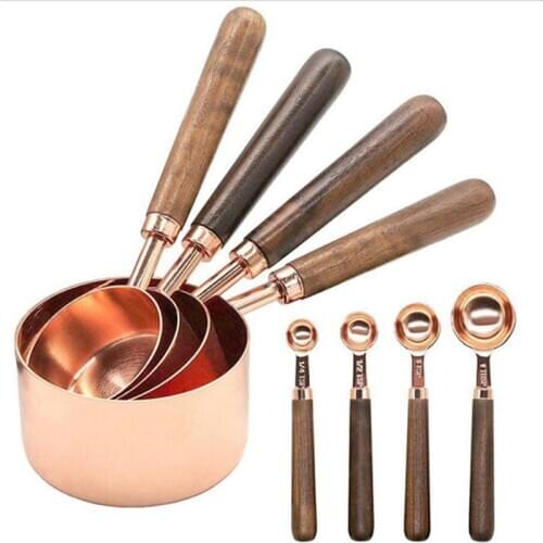 4Pcs Measuring Tools Baking Accessories Stainless Steel Kitchen Gadgets