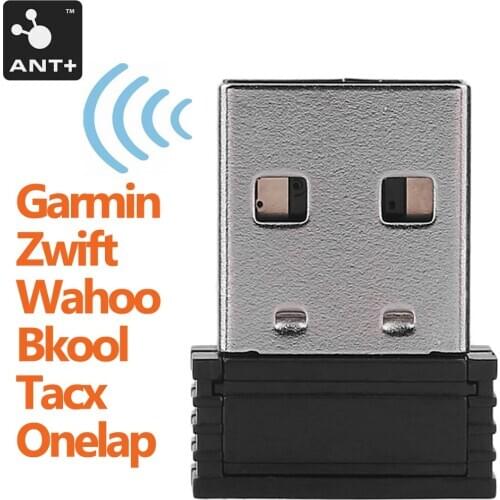 ANT+ USB Stick Adapter USB ANT+ Transmitter Sensor TrainerRoad to upgrade Bike trainer For Garmin Zwift Wahoo Bkool TACX Onelap