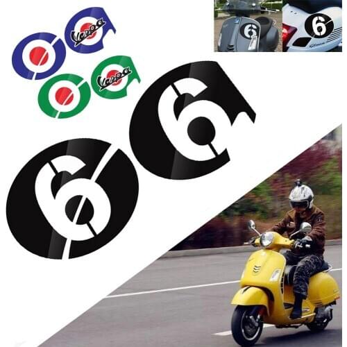 Funda with Italian calcomanía for motorcycle Piaggio For Vespa GTV 300 Series II Six Days GTS 300 GTV 250 GTV 125