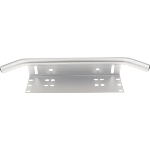 License Number Plate Lamp Mounting Bracket Holder w/Front Bull Bar Bumper