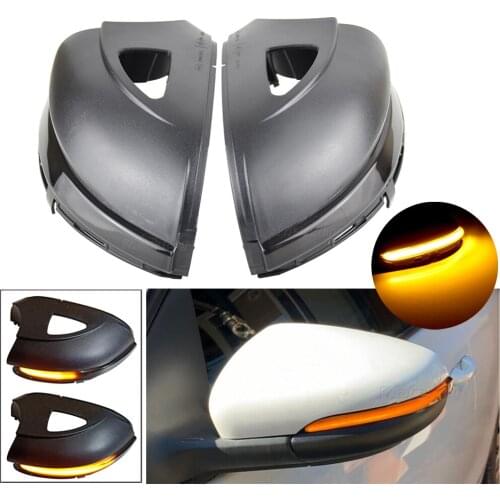 For VW GOLF 6 MK6 GTI R32 08-14 Touran LED Dynamic Turn Signal Light Side Wing Rearview Mirror Sequential Lamp With Bottom Shell