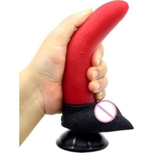FAAK Upscale Silicone Animal Dildo Suction Cup Penis Anal Sex Dildo Female Vagina G-sopt Massager Unisex Butt Plug Anal Dilator