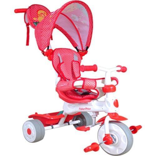 Fisher Price Multifunctional Childrens Foot Tricycle 903 Trolley 3 In 1 Light Stroller Folding Baby Stroller Travel