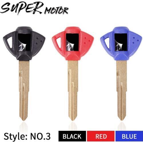 Brand New key Motorcycle Keys Uncut For Suzuki GSR750 GSX600F GSX750F GSX1300 GSXR600 GSXR750 GSXR1000 GSXR1300 HUYABUSA SV650