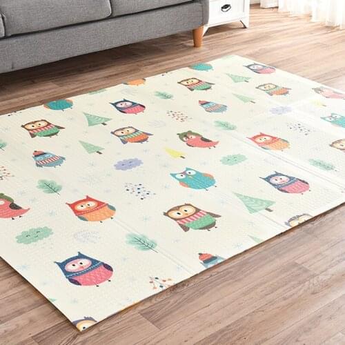 Baby Room Carpet Play Mat Foldable Crawling Pad Waterproof XPE Foam Soft Floor Playmat Kid Game Activity Rug Educational Toys