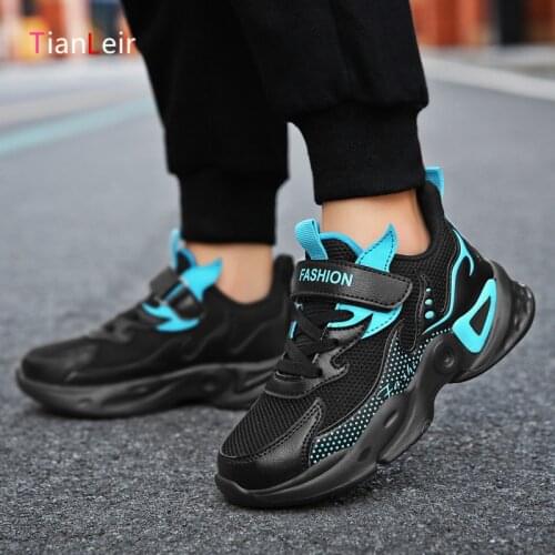2021 Autumn Children Sneakers Boys Fashion Casual Running Sports Shoes For Boys Breathable Mesh Kids Shoes Boy Basket Enfant