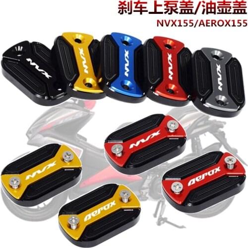 New design motmorcycle Front Brake Reservoir Fluid Tank Cover Oil Cup Cap Protector for YAMAHA NVX AEROX 125 155 NVX155 AEROX155
