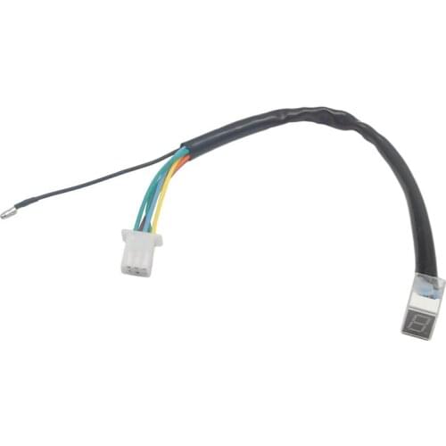 NEW Universal LED Digital Gear Indicator Motorcycle Display Shift Lever Sensor T3ED