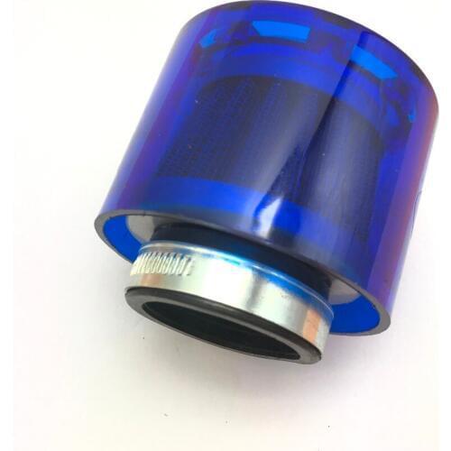 New High PerformanceUniversal Blue 35mm Motorcycle Motorbike Air Filter Cleaner 50cc