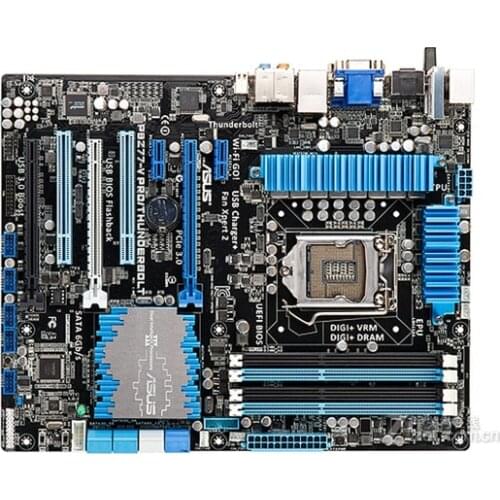 ASUS P8Z77-V PRO/Thunderbolt original motherboard LGA 1155 DDR3 for I3 I5 I7 32GB USB3.0 Z77 desktop motherboard