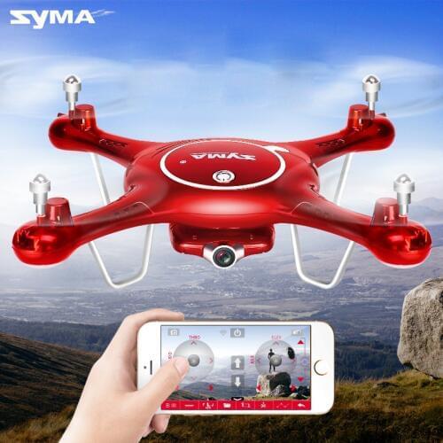 Syma X5UW Drone WiFi Camera HD 720P Real-time Transmission FPV 2.4G 4CH RC Helicopter Quadrocopter Mobile Control VS X5SW X5C