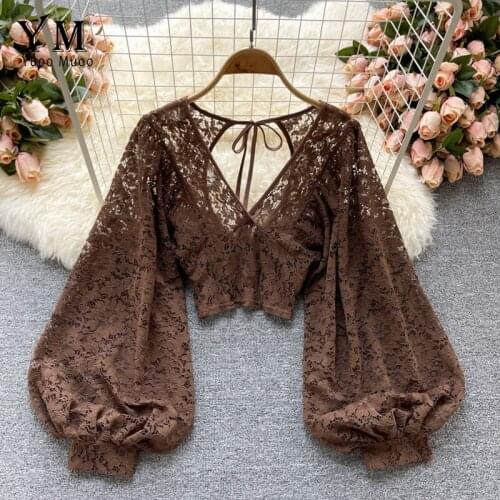YUOOMUOO Lace Blouses