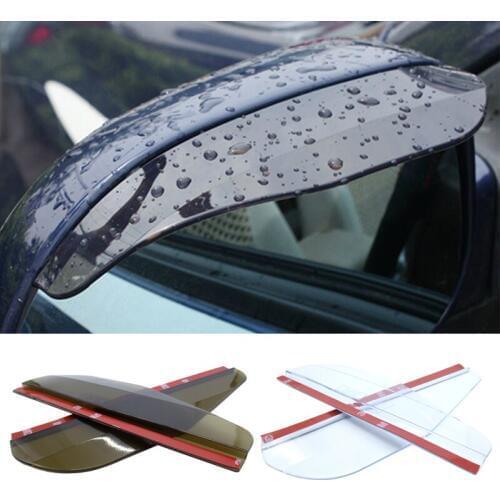 2x Car Rearview Mirror Rain shield Blocker Cover For Peugeot 206 307 406 407 207 208 308 508 2008 3008-6008